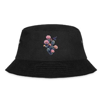Kaktus - Bucket Hat - Schwarz - Vorne - Lela (165cm)