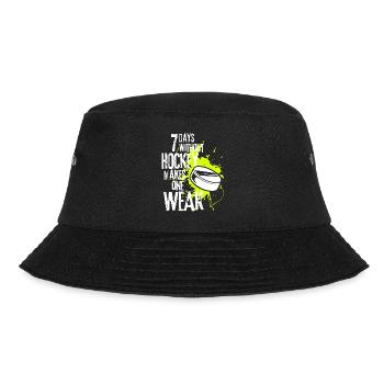 7 Days Without Hockey Makes One Weak - Bucket Hat - black - Front - Lela (165cm)