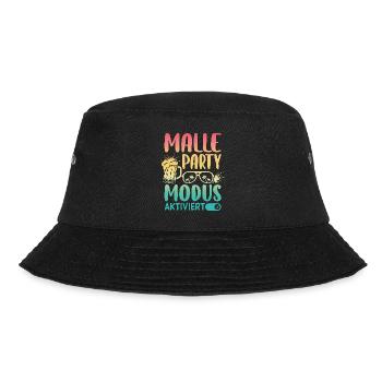 Malle Party Mode Enabled - Bucket Hat - black - Front - Lela (165cm)