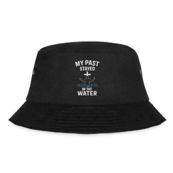 Getauft: Meine Vergangenheit Blieb Im Wasser - Bucket Hat - Schwarz - Vorne - Lela (165cm)
