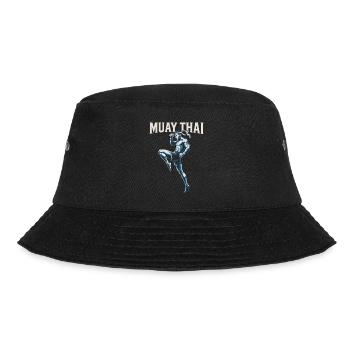 Muay Thai Boxen - Bucket Hat - Schwarz - Vorne - Lela (165cm)