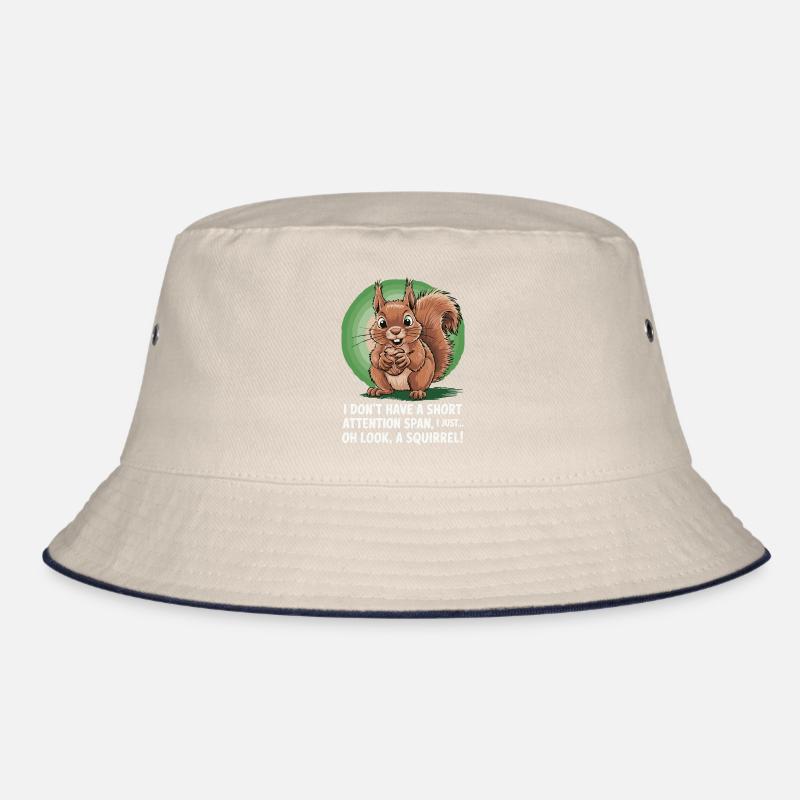 ADHS? Oh schau, ein Eichhörnchen! Bucket Hat