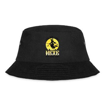 Ich Bin Eine Hexe Ich Darf Das - Bucket Hat - Schwarz - Vorne - Lela (165cm)