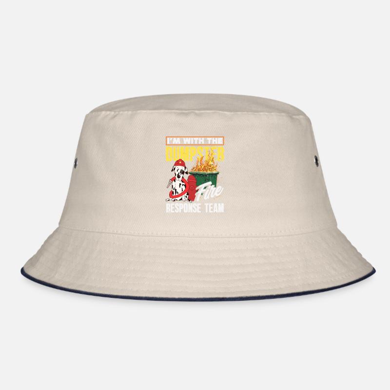 Dumpster Fire Response Team Leader Bucket Hat