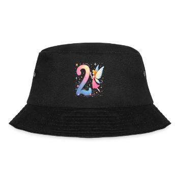 Douce Fée 2ème Anniversaire pour les filles - Bob - noir - Devant - Lela (165cm)
