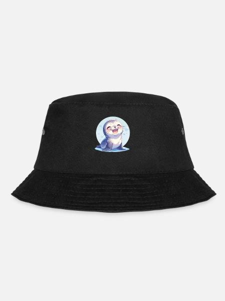 Robben Robbe - Bucket Hat - Schwarz