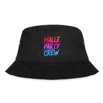 Malle Party Crew - Bucket Hat - Schwarz - Vorne - Lela (165cm)