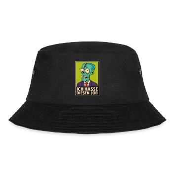 Zombie im Anzug hasst seinen Job - Bucket Hat - Schwarz - Vorne - Lela (165cm)