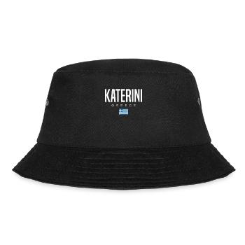 Katerini, Greece - Bucket Hat - black - Front - Lela (165cm)
