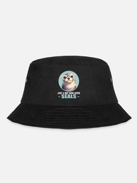 Robben Robbe - Bucket Hat - Schwarz