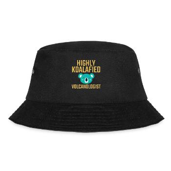 Volcanologist Koalafied Volcanology - Bucket Hat - Schwarz - Vorne - Lela (165cm)