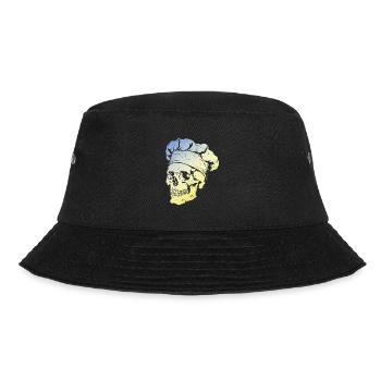 Chef Skull - Bucket Hat - black - Front - Lela (165cm)