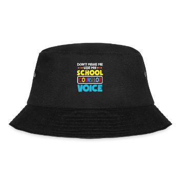 Lass Mich Nicht Meine Schulberater Stimme Nutzen - Bucket Hat - Schwarz - Vorne - Lela (165cm)