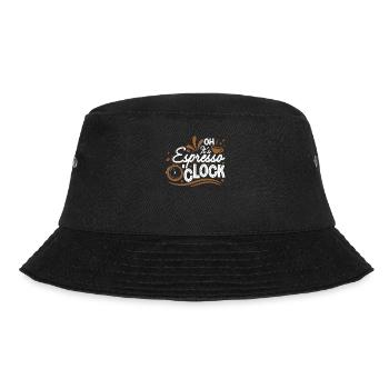 Espresso O'Clock - Bucket Hat - black - Front - Lela (165cm)
