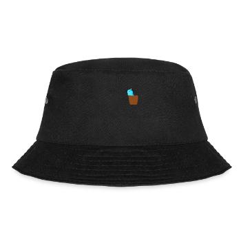 Narwal in Brusttasche Wal in Tasche - Bucket Hat - Schwarz - Vorne - Lela (165cm)