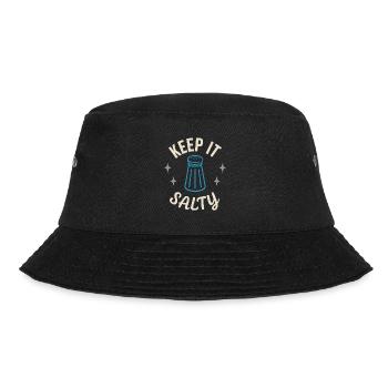 Salt Lover Sodium Dependent Nacl Meme - Bucket Hat - black - Front - Lela (165cm)