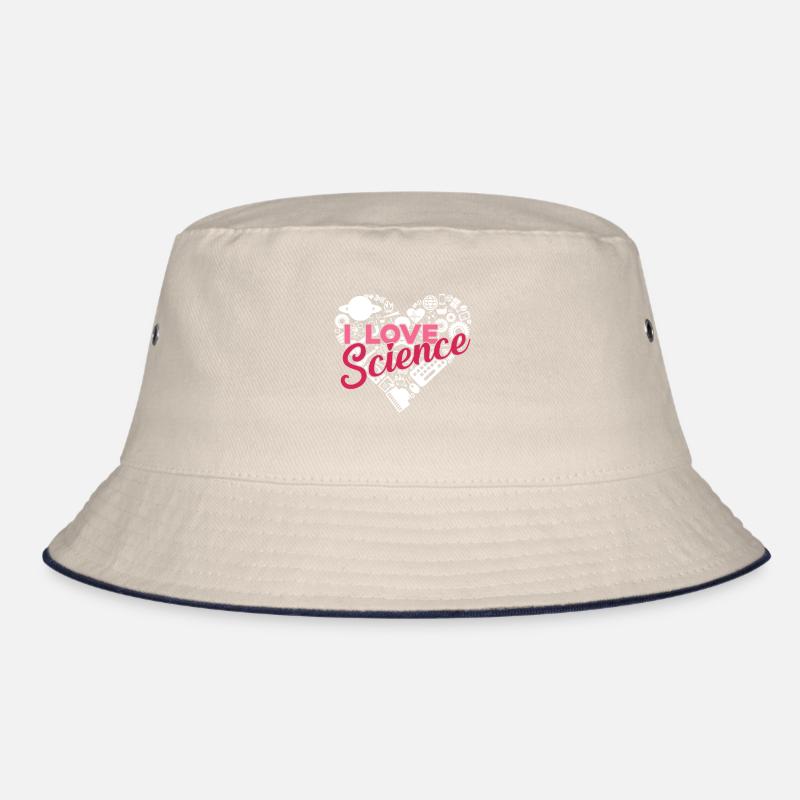 Science I Love Science Bucket Hat