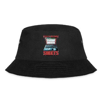 Accounting Life's A Balance Sheet Data Analysis - Bucket Hat - black - Front - Lela (165cm)