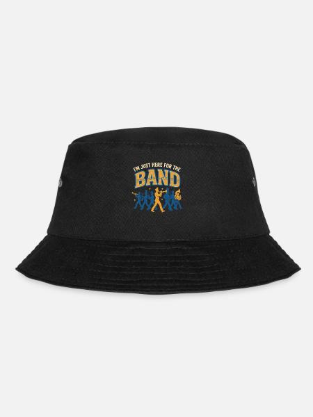 Ich bin nur wegen der Band hier - Bucket Hat - Schwarz