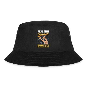 Echte Männer Tanzen Ballroom Gesellschaftstanz - Bucket Hat - Schwarz - Vorne - Lela (165cm)
