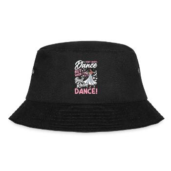 Tanzen Ballroom Gesellschaftstant Tänzerin - Bucket Hat - Schwarz - Vorne - Lela (165cm)