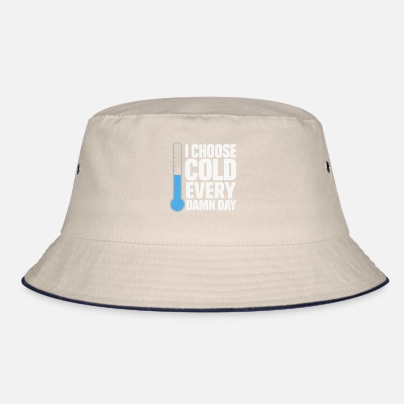 Kaltes Duschen Mentale Härte Kälteexposition Bucket Hat