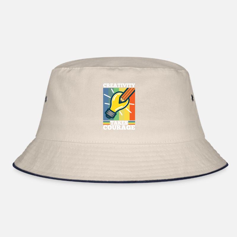 Creativity Takes Courage Bucket Hat