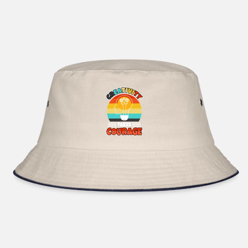 Creativity Takes Courage Bucket Hat