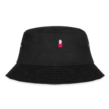 Licorne Chemise Sac Poitrine Cadeau Licorne - Bob - noir - Devant - Lela (165cm)