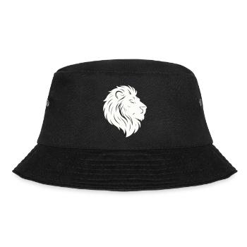 Lion Lion Head - Bucket Hat - black - Front - Lela (165cm)