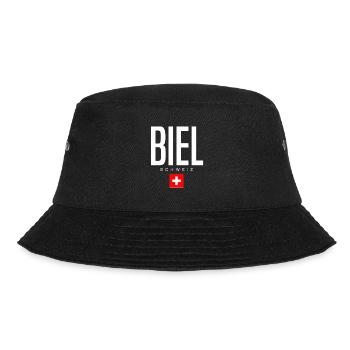 Biel Schweiz - Bucket Hat - Schwarz - Vorne - Lela (165cm)