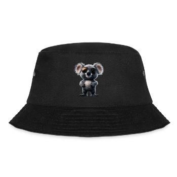 Koala Bear Australia Koala Bear Cute Koala Bears - Bucket Hat - black - Front - Lela (165cm)