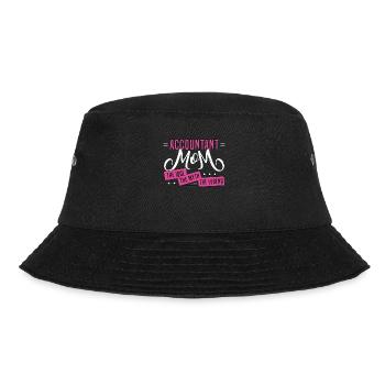 Accountant Mom The Idol The Myth Data Analysis - Bucket Hat - Schwarz - Vorne - Lela (165cm)