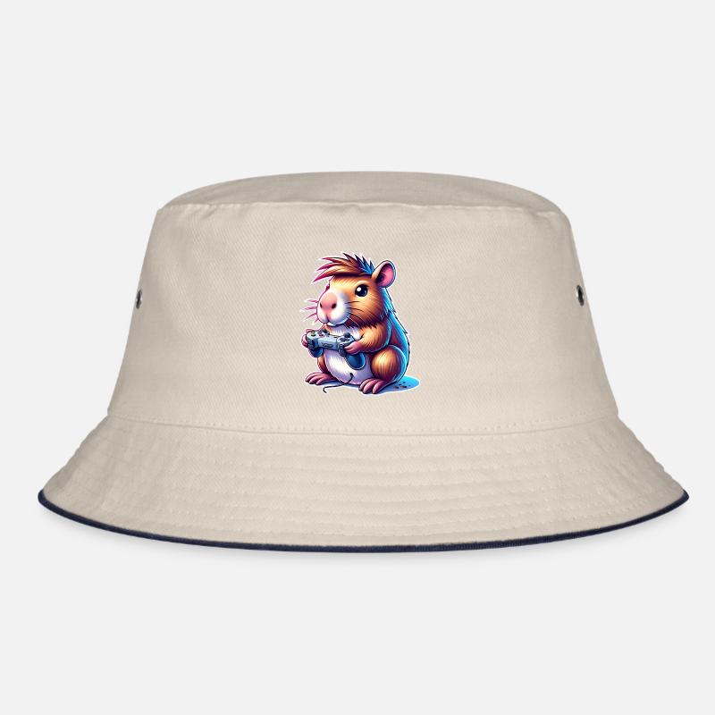 Capybara Gaming Bucket Hat