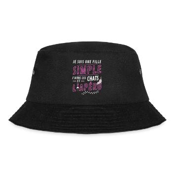 FILLE SIMPLE CHATSET APERO - Bob - noir - Devant - Lela (165cm)