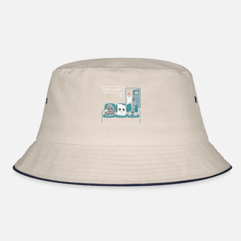 Arzt Krankenschwester Schere Stein Papier Bucket Hat