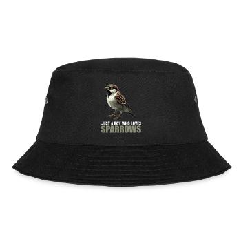 Spatzen Spatz - Bucket Hat - Schwarz - Vorne - Lela (165cm)