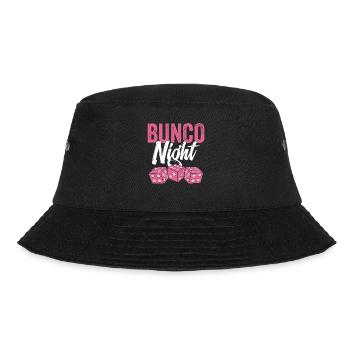 Bungo Night Game Night Dice - Bucket Hat - black - Front - Lela (165cm)