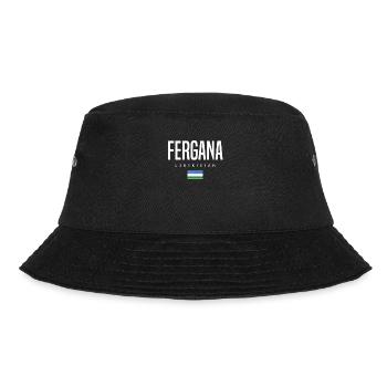 Fergana Usbekistan - Bucket Hat - Schwarz - Vorne - Lela (165cm)