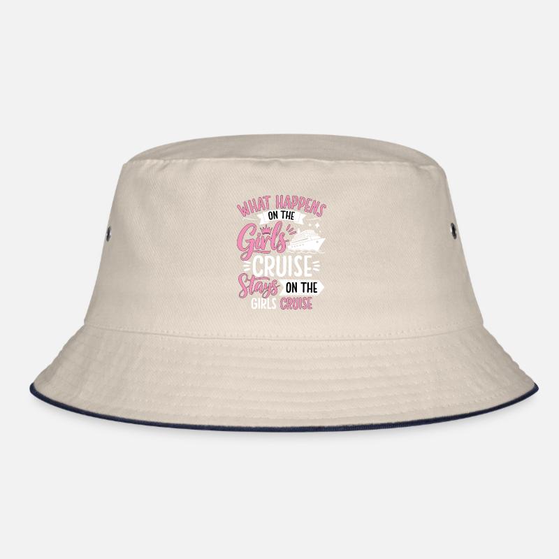 Mädchen Kreuzfahrt Spruch Design Bucket Hat