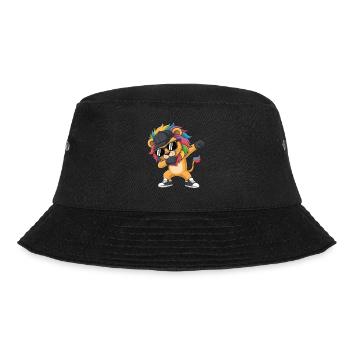 Dabbing Lion avec casquette – Kids Street Style - Bob - noir - Devant - Lela (165cm)