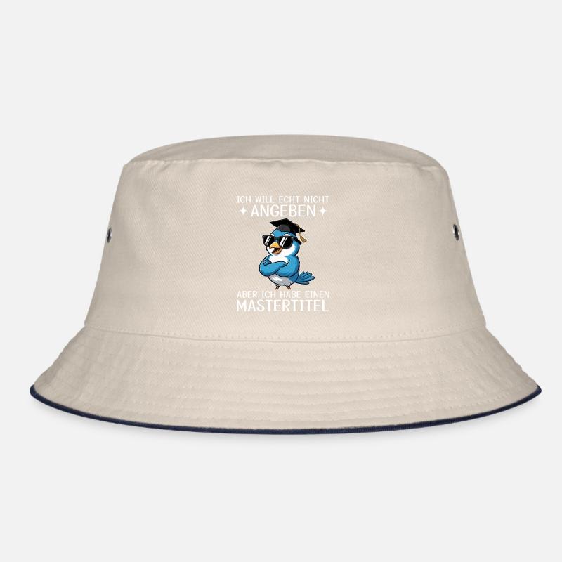 Master Abschluss geschafft - Mastertitel Bucket Hat