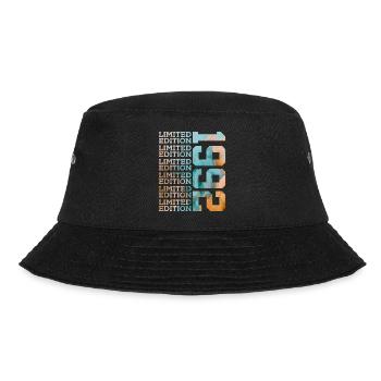 LIMITED EDITION 1992 34 YEARS 34TH BIRTHDAY - Bucket Hat - black - Front - Lela (165cm)