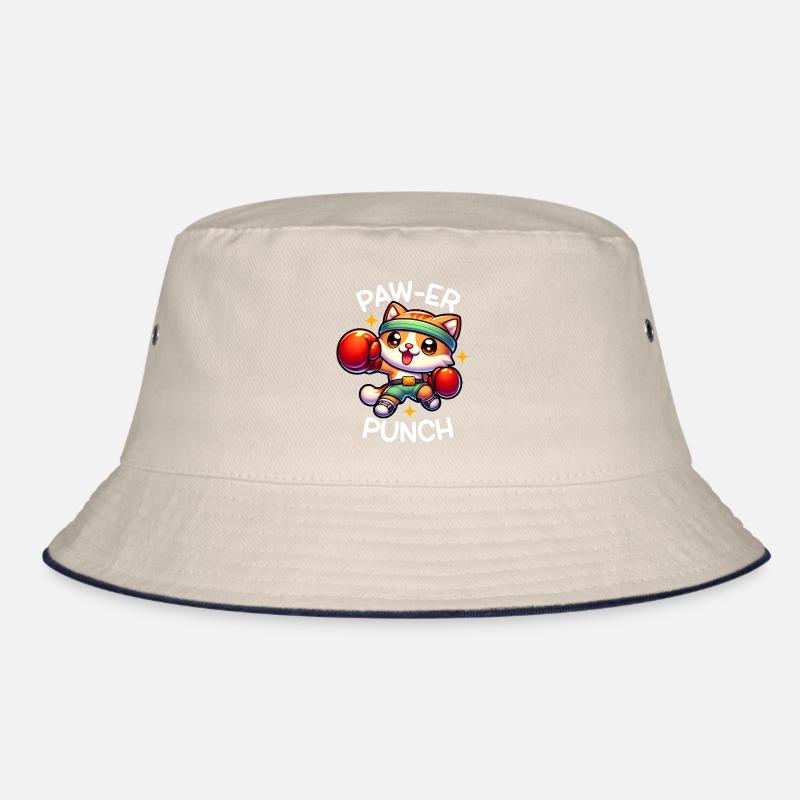 Boxer cat Bucket Hat