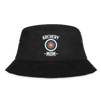 Archery Saying Mother Archery Gift - Bucket Hat - black - Front - Lela (165cm)