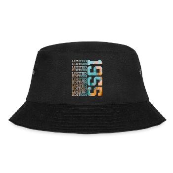 LIMITED EDITION 1955 71 YEARS 71ST BIRTHDAY - Bucket Hat - black - Front - Lela (165cm)