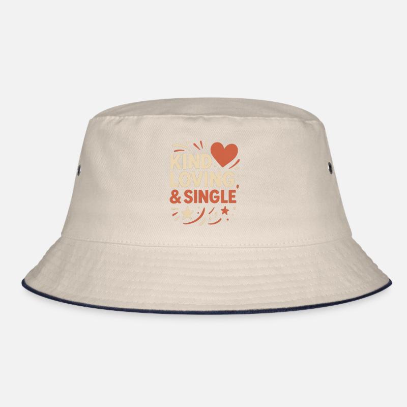 Positive Design for Lonely Hearts Bucket Hat