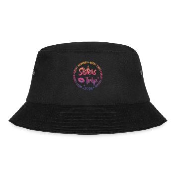 Große Erinnerungen Zeiten Schwesternreise 2026 - Bucket Hat - Schwarz - Vorne - Lela (165cm)