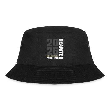 Civil servant for life 2026 - Bucket Hat - black - Front - Lela (165cm)