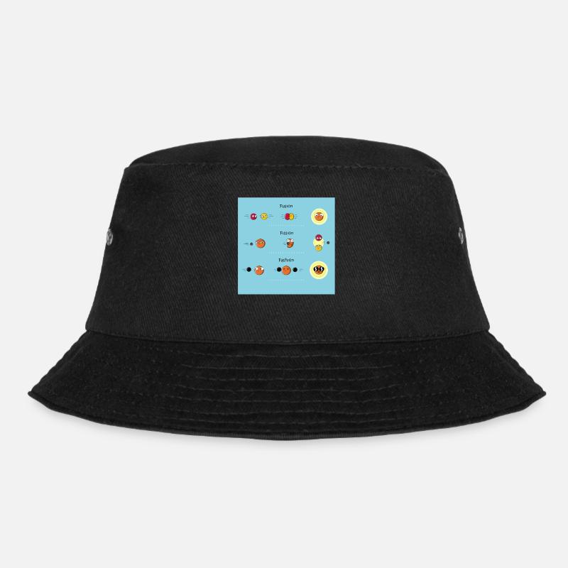 Physik Phyiker Lehrer Wissenschaft lustiger Spruch - Bucket Hat - Schwarz